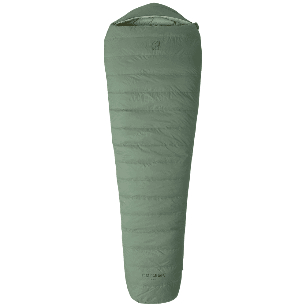Nordisk Ides ±0° muumiomakuupussi, Hedge Green