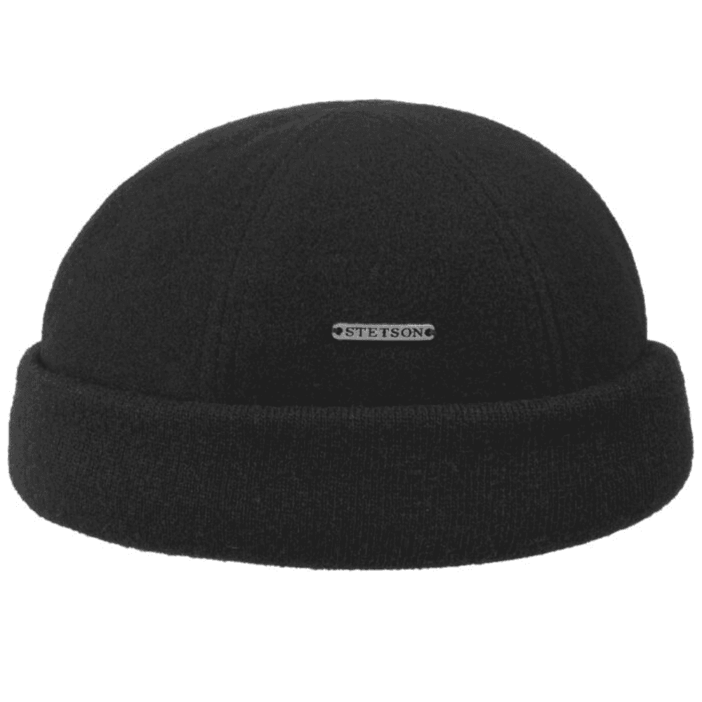 Stetson Docker Wool/Cashmere Black