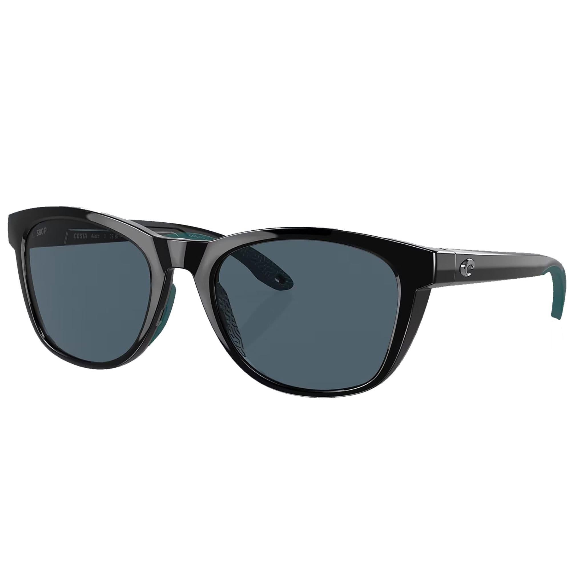 Costa Aleta Black Gray Polarized Polycarbonate