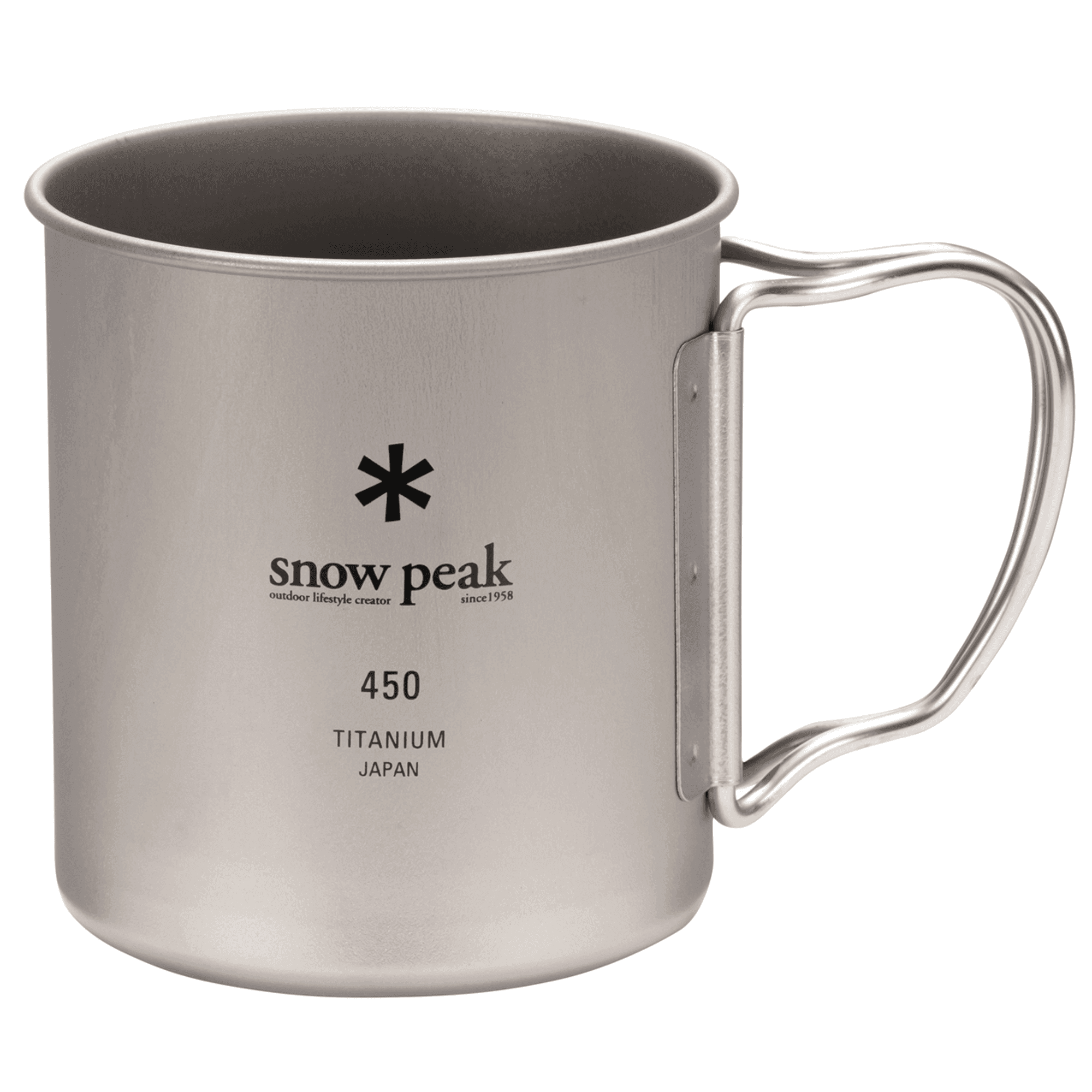 Snow Peak Titanium Single Wall 450 Mug