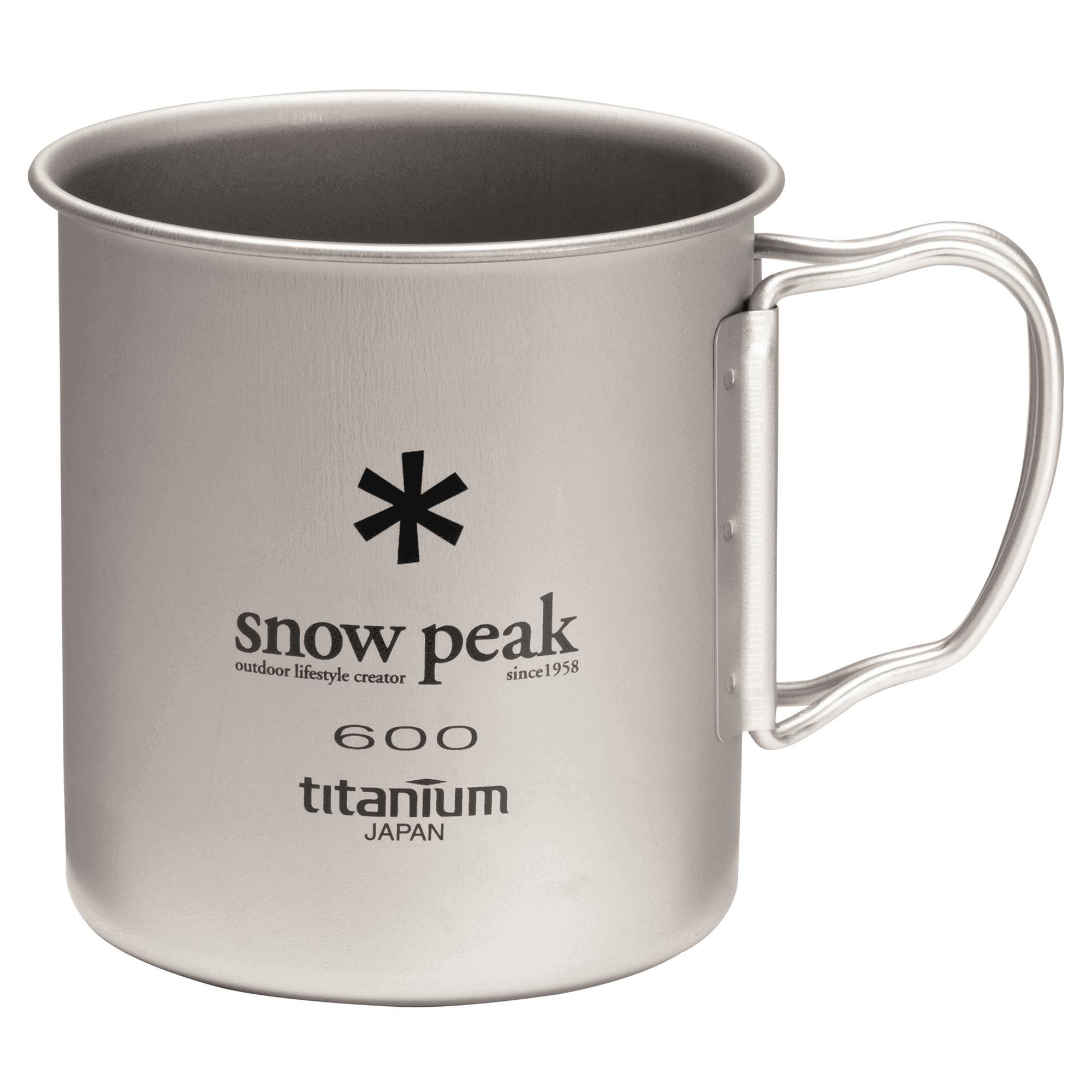 Snow Peak Titanium Single Wall 600 Mug
