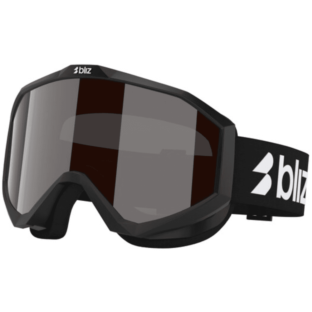 Bliz Black-White Logo Orange w Silver Mirror