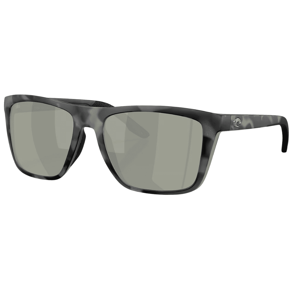 Costa Mainsail XL Matte Tiger Shark Gray Silver Mirror
