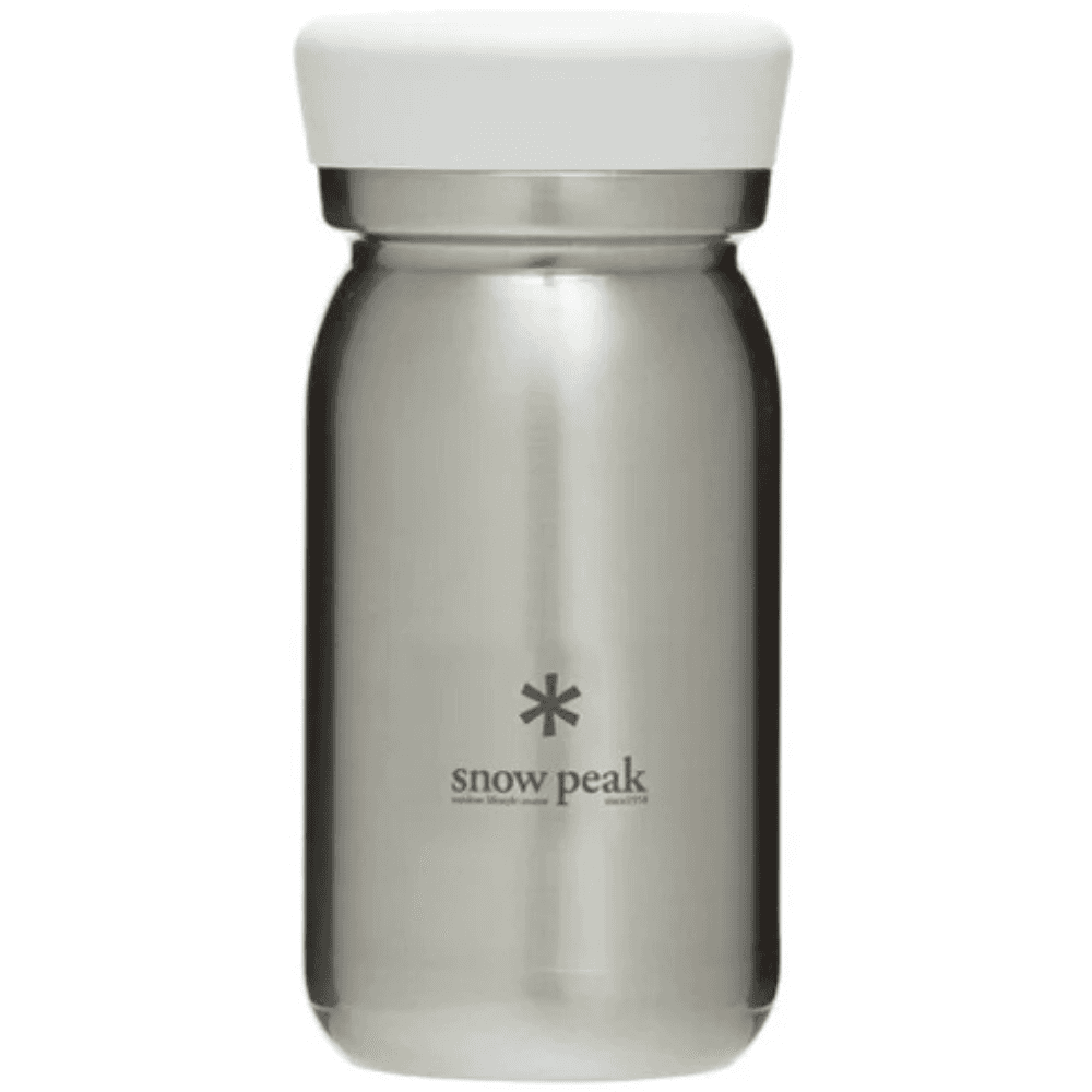 Snow Peak Stainless Vacuum Bottle Milk 350 Clear