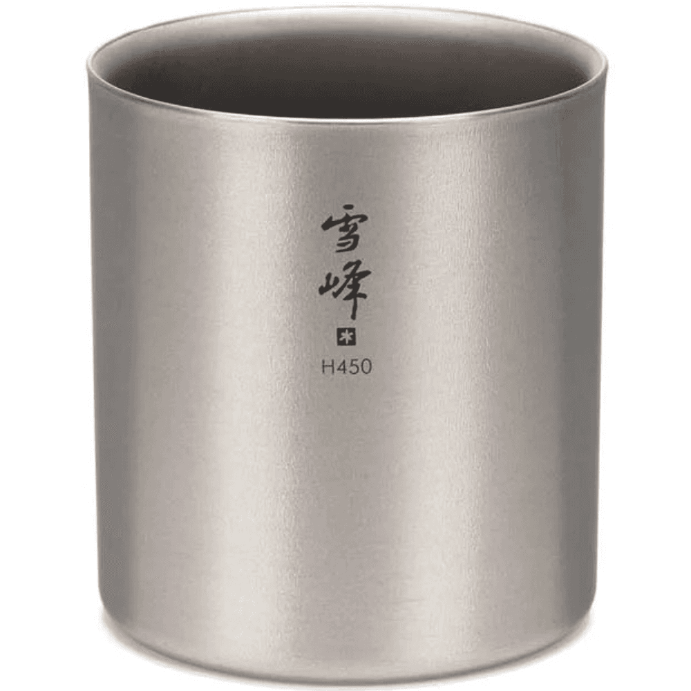 Snow Peak Titanium Double Wall H450 Stacking Mug