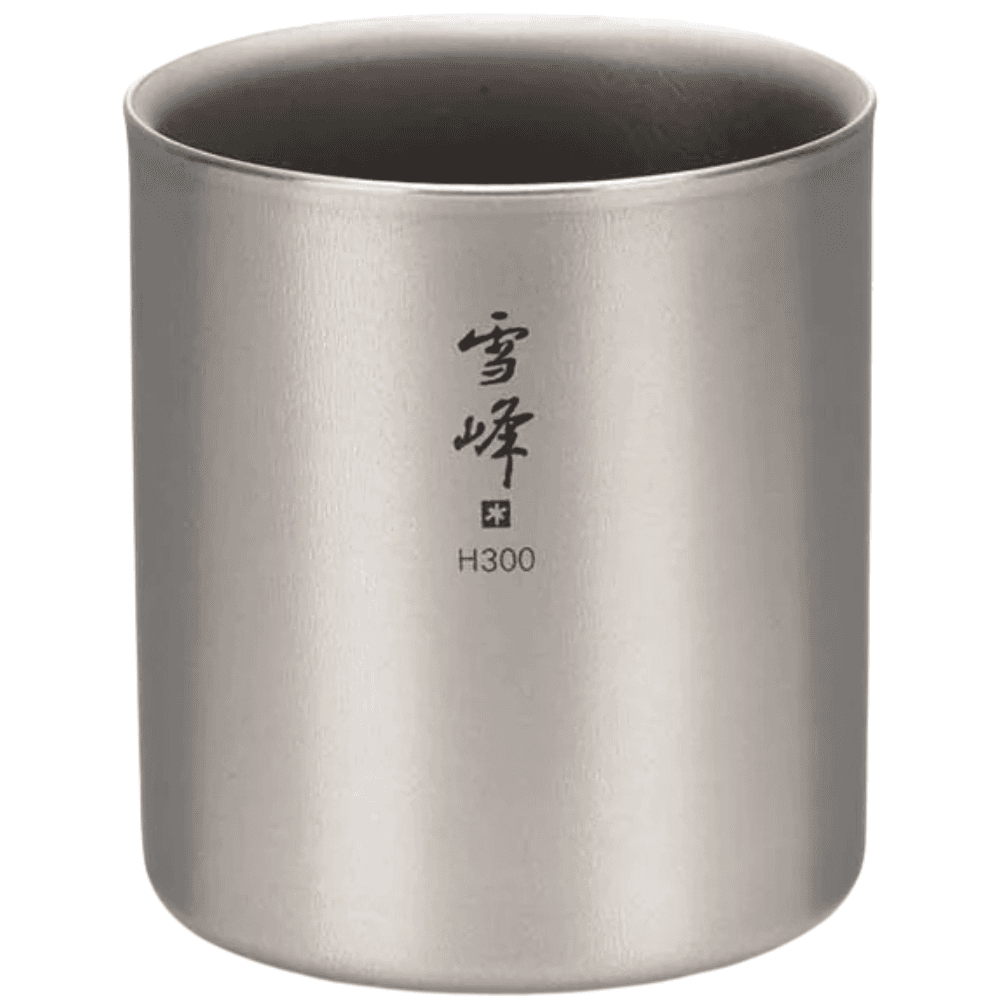 Snow Peak Titanium Double Wall H300 Stacking Mug