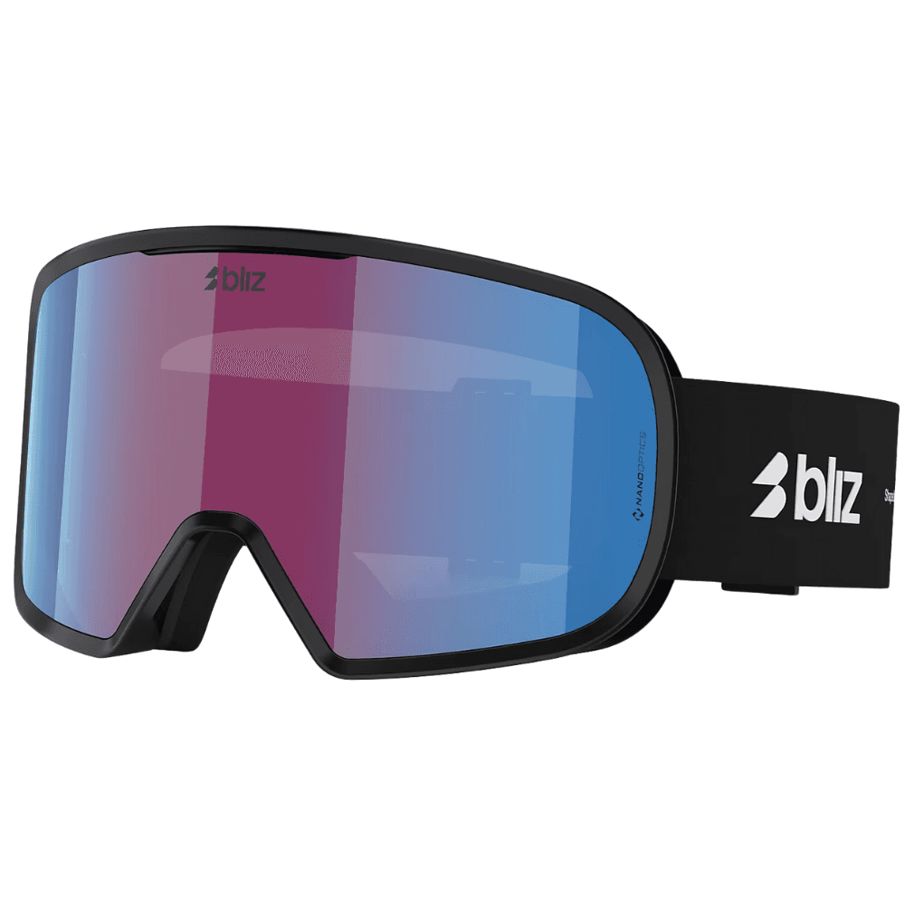 Bliz G002 Matte Black / N_O_N Violet & Blue