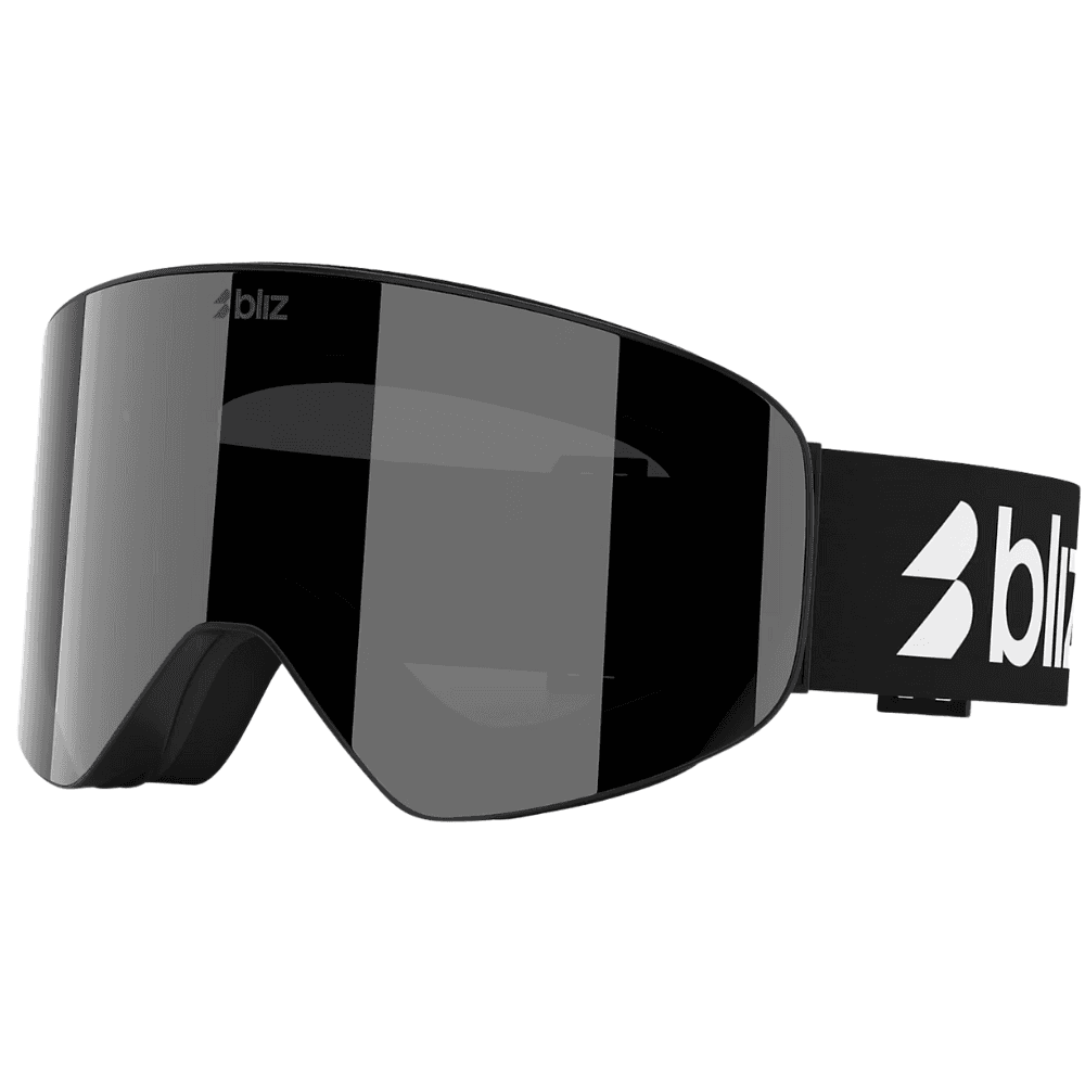 Bliz Flow Matte Black / Smoke Silver Mirror