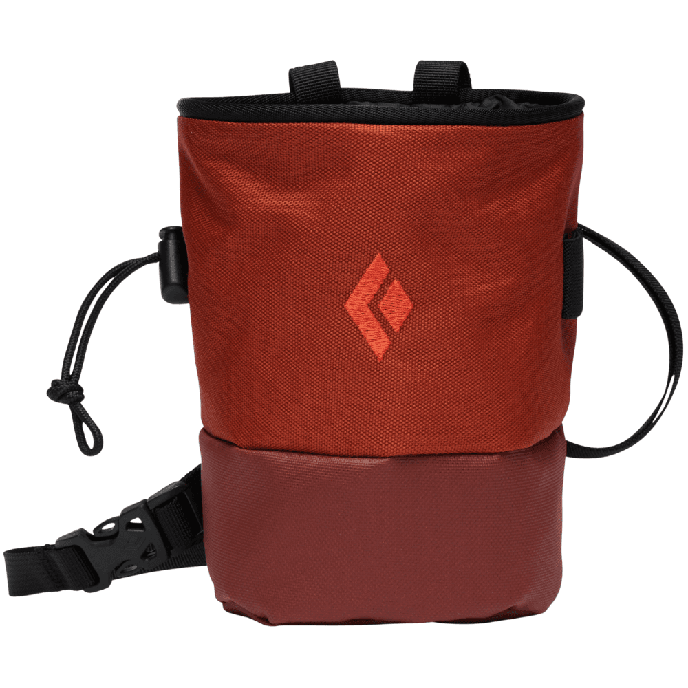 Black Diamond Mojo Zip Chalk Bag Burnt Sienna