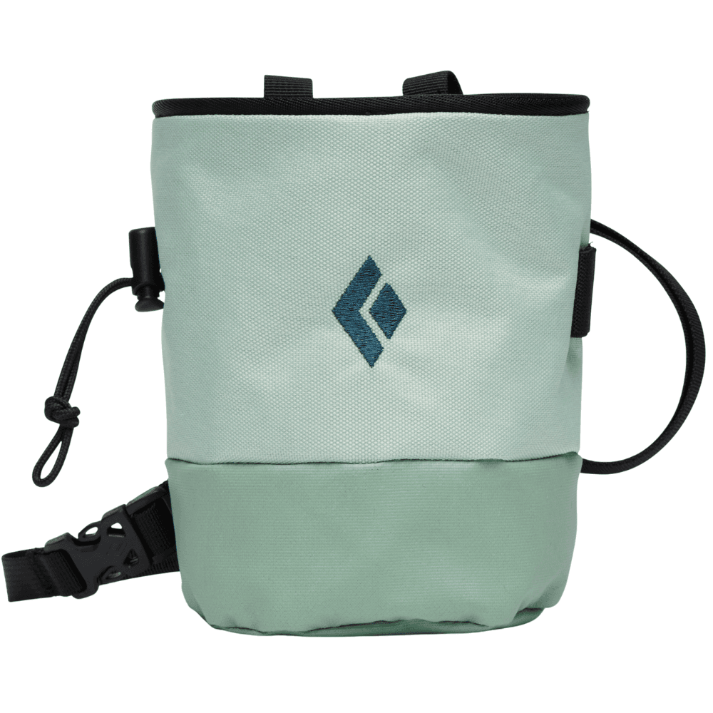 Black Diamond Mojo Zip Chalk Bag Foam Green