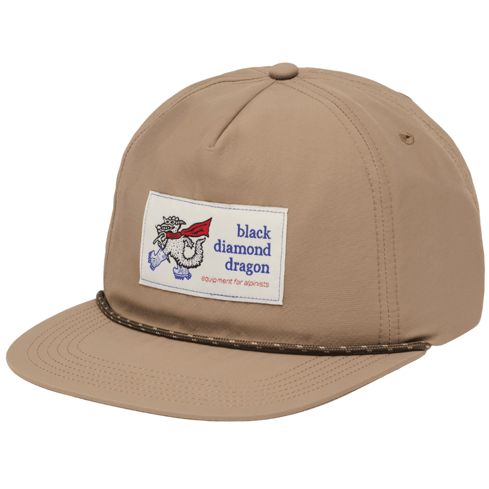 Black Diamond Synthetic Rope Hat Unisex Mushroom