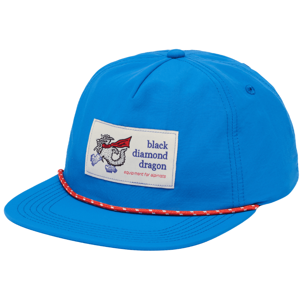Black Diamond Synthetic Rope Hat Unisex Drifter Blue