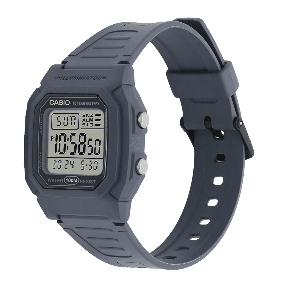 Casio M's Timeless Collection W-800H-2Aves Blue