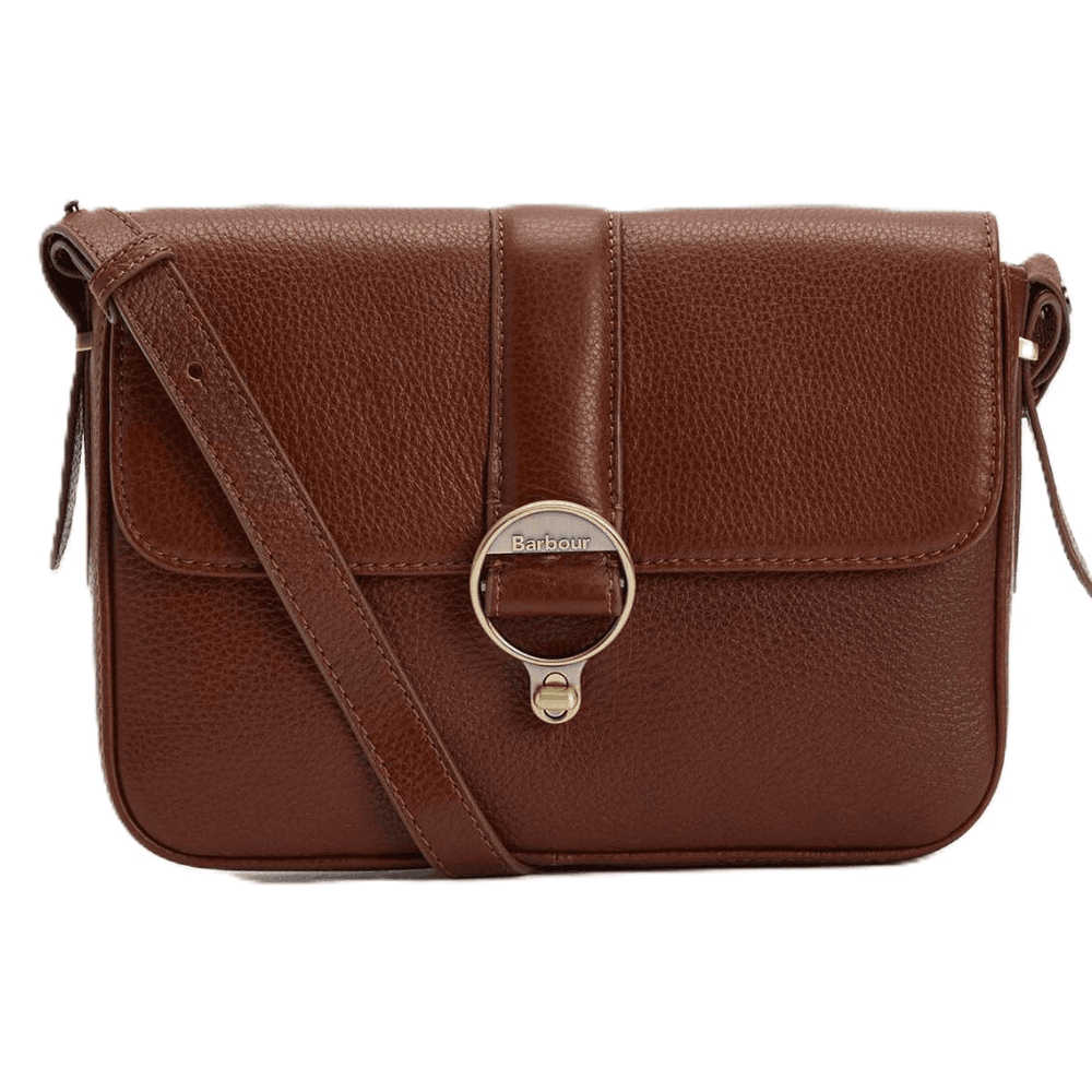 Barbour W's Rosa Leather Crossbody Bag Brown