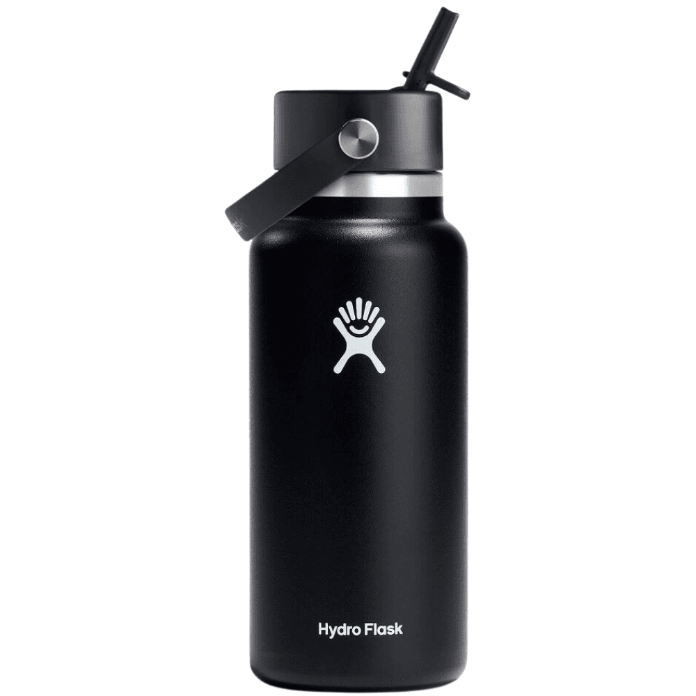Hydro Flask Wide Flex Straw Cap 32 oz (946 ml) Black