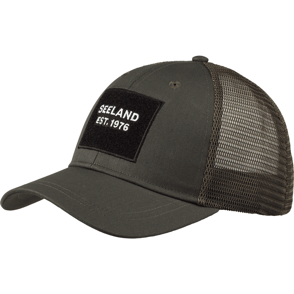 Seeland M's Granite Truckerkeps Grape Leaf