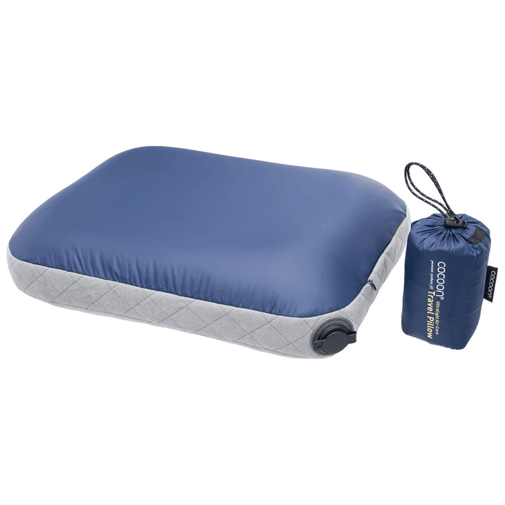 Cocoon Air-Core Pillow Ultralight Med Dark Indigo/Grey