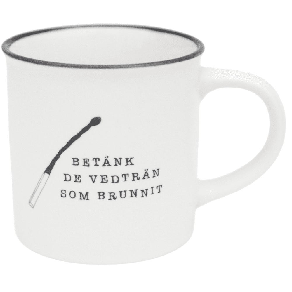 Lemmelkaffe Porcelain Mug Betänk