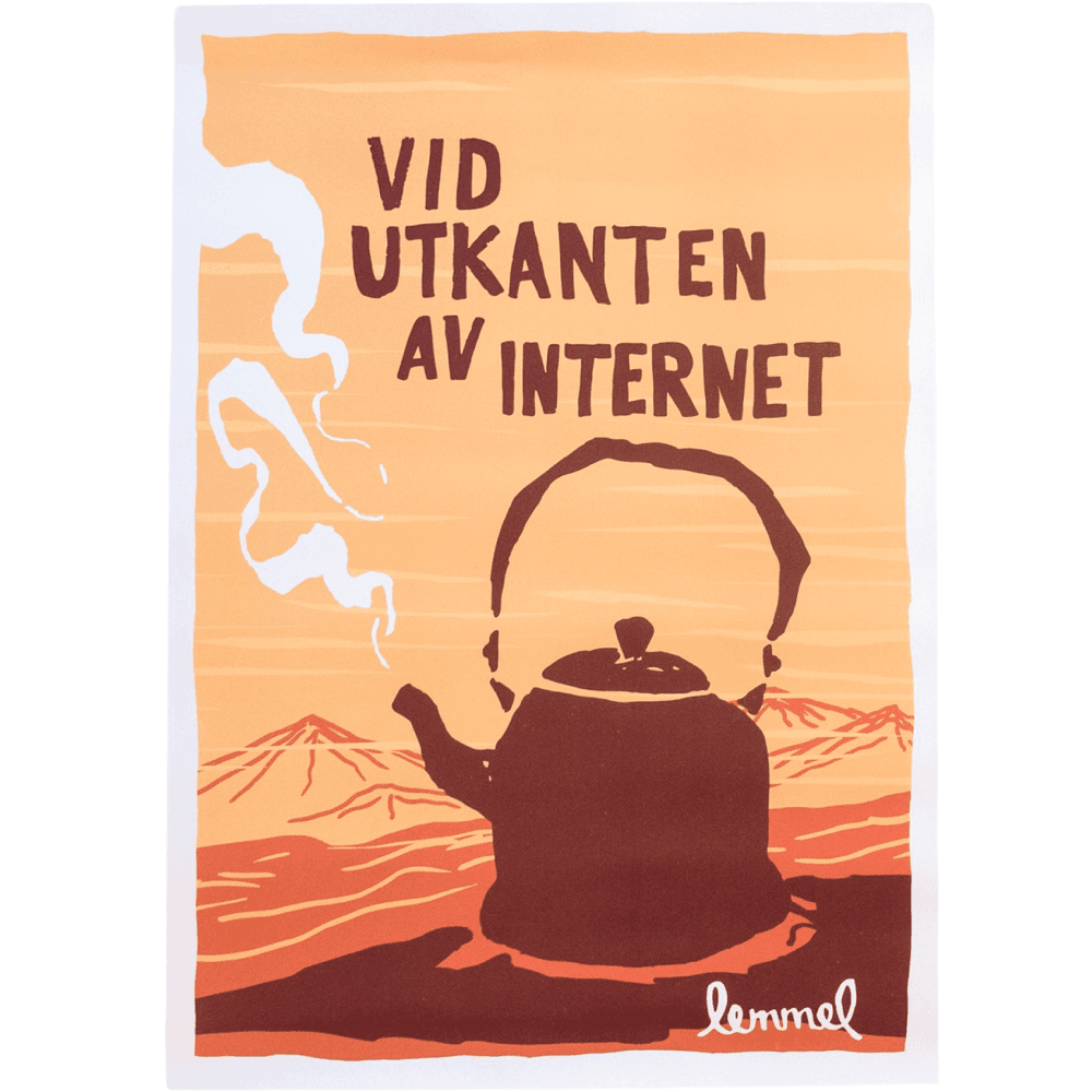 Lemmelkaffe Poster Kanten