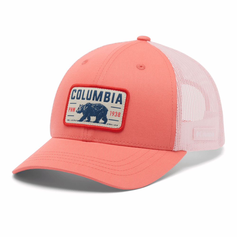 Columbia™ Youth Snap Back Hot Coral, Satin Pink, Bear