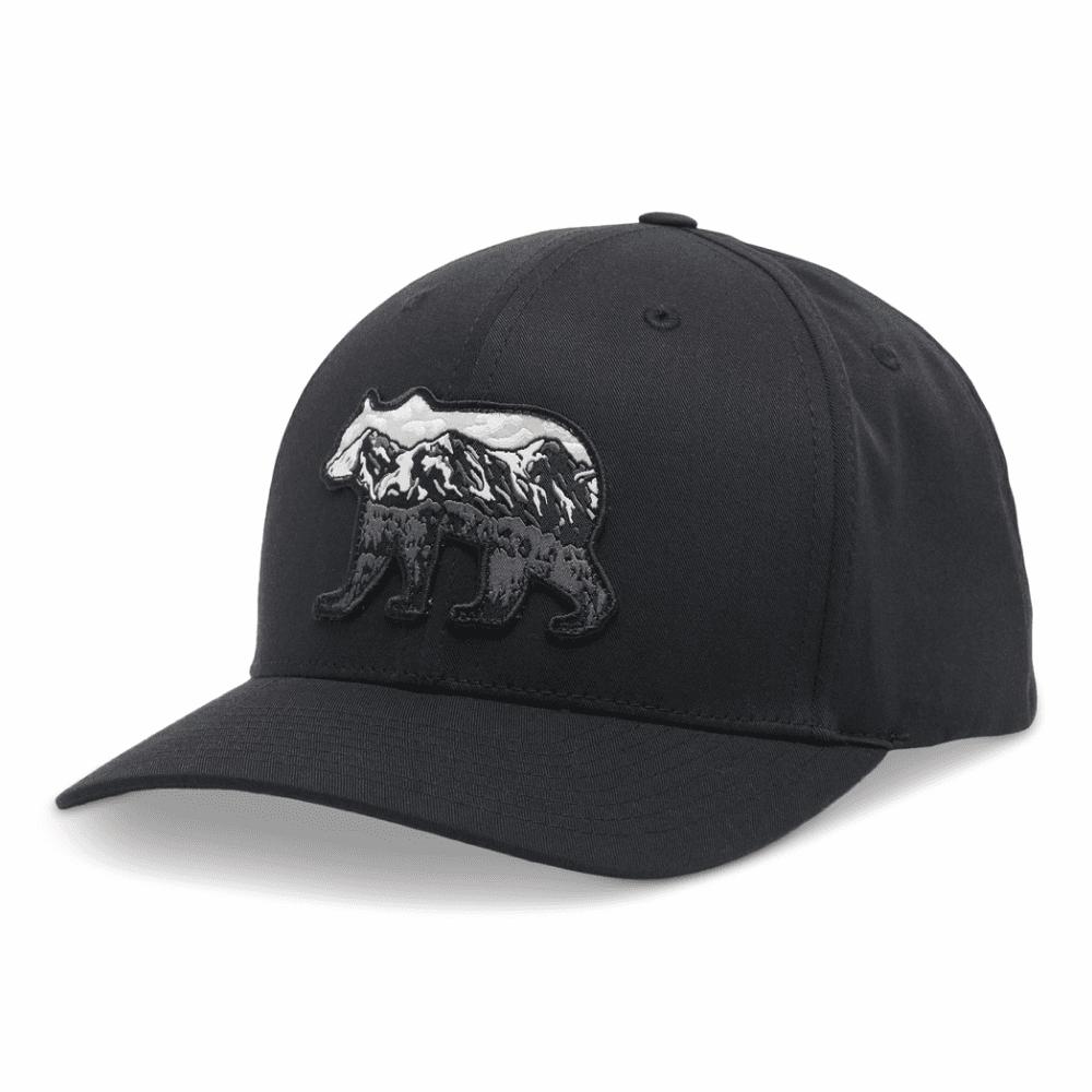 Columbia Lost Lager™ 3D Stretch Snap Back Black, Scenic Stroll