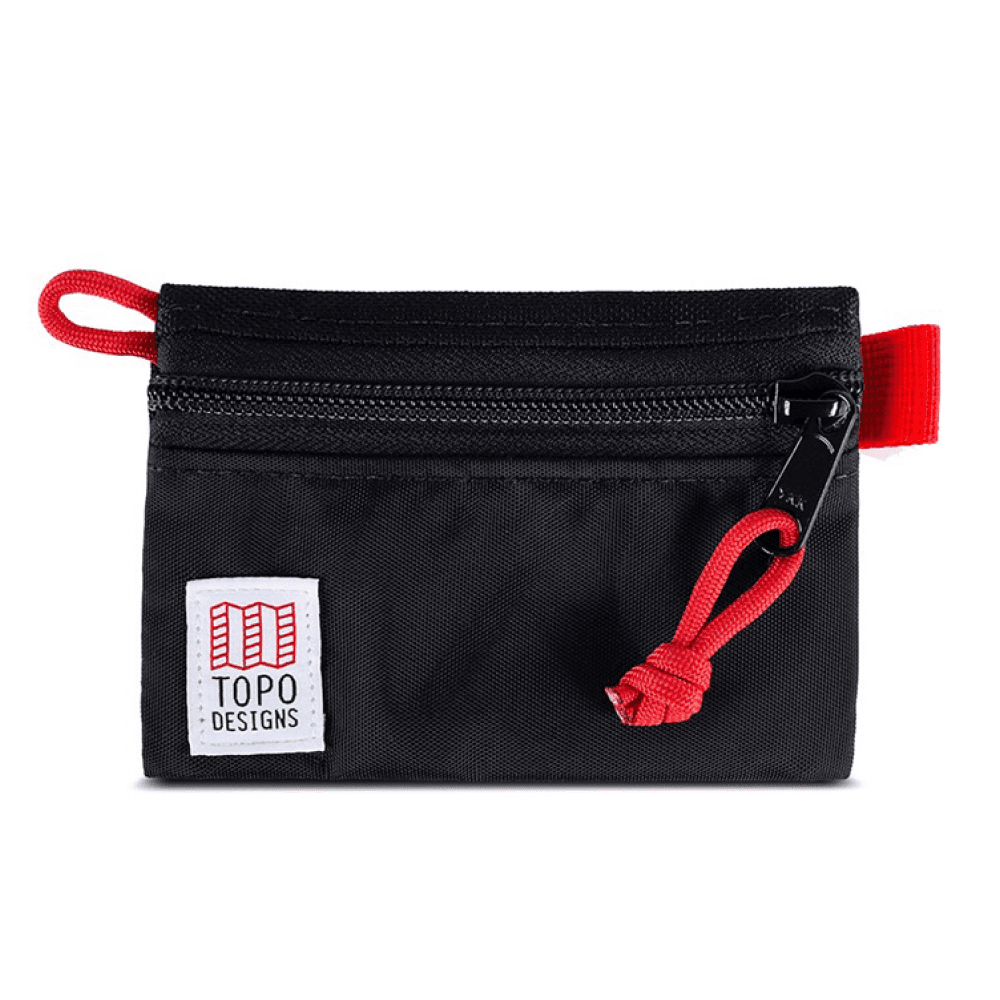 Topo Designs Acessory Bag - Micro Black/Black/Black