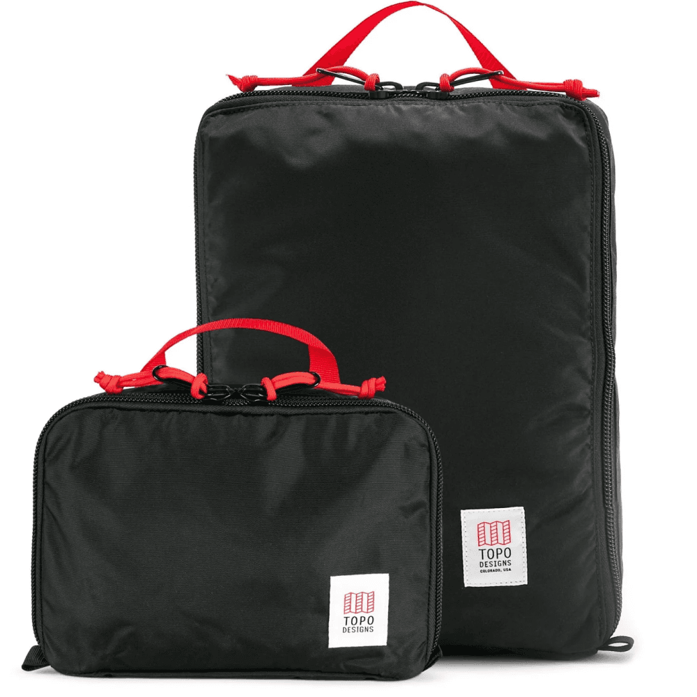 Topo Designs Pack Bag Bundle Black/Black