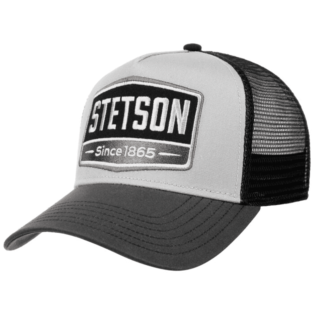 Stetson Trucker Cap Gasoline Grey/Black