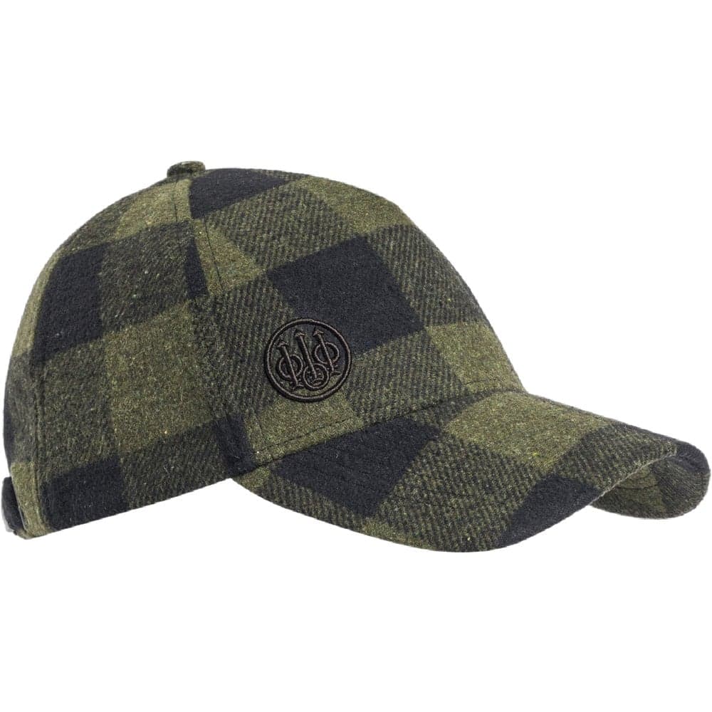 Beretta Lodge Checkered Cap Green Moss Check