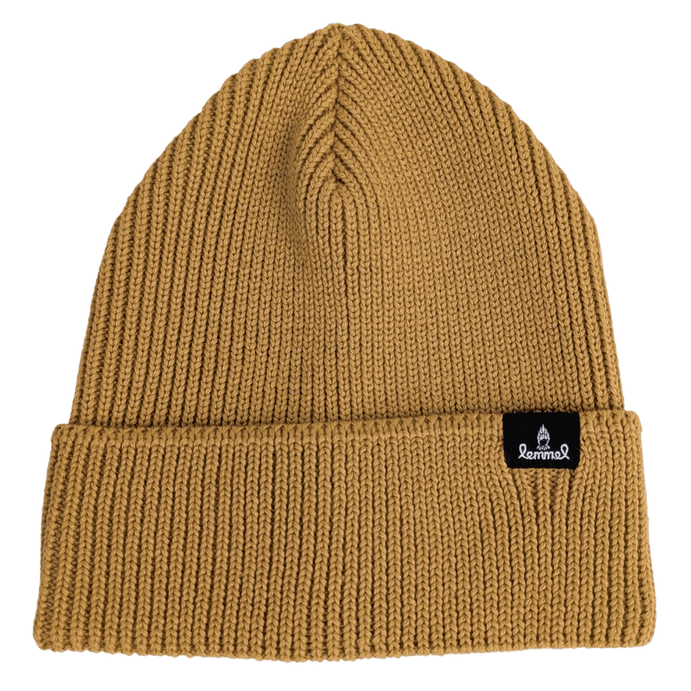 Lemmelkaffe Beanie "Glöden" Yellow