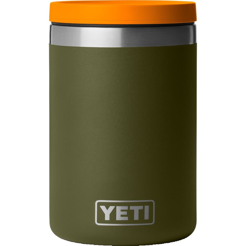 Yeti Rambler 16 Oz Food Jar Olive/King Crab Orange