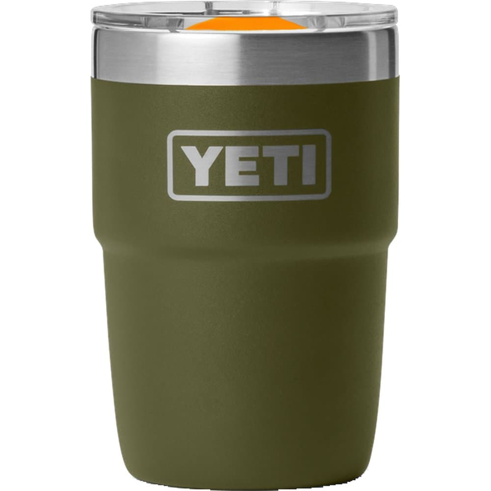 Yeti Rambler 8 Oz Cl Stk Ms Olive/King Crab Orange
