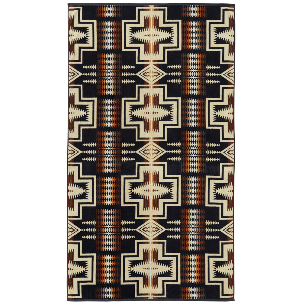 Pendleton Oversized Jacquard Spa Towel Harding Oxford
