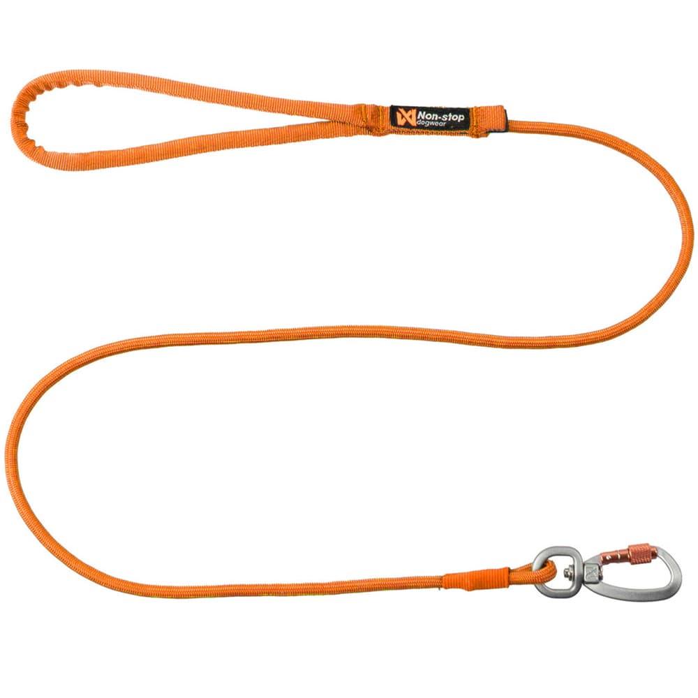 Non-stop dogwear Trekking Rope Leash 1.2M/6Mm Orange