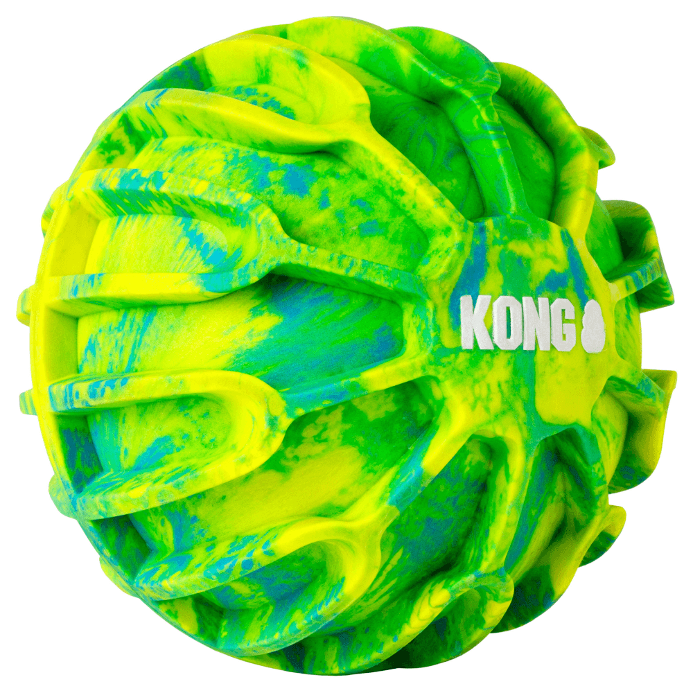 Kong Flexball Sportball XL Ø18Cm Green/Yellow/Blue