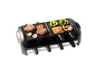 OBH Nordica Raclettegrilli 8:lle henkilölle, musta