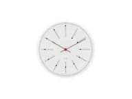Arne Jacobsen Bankers seinäkello 21 cm, valkoinen