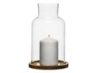 Sagaform Oval Oak kynttilälyhty, keskikoko