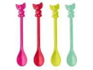 Happy Spoons Kitty Kissalusikat, 4 kpl