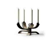 Design House Stockholm Nordic Light kynttilänjalka, musta