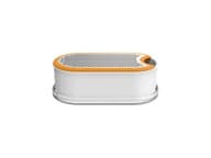 Fiskars Functional Form Raastin säilytysrasialla, valkoinen