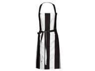 Sagaform Grillikokin esiliina, musta-valkoraidallinen