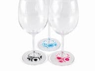 Circle Sixties lasinmerkkaaja 8 kpl