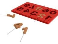 Lékué 3D numerotikkarimuotti