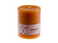 Desico Pöytäkynttilä, 10 cm hunajankeltainen 6 kpl