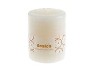 Desico Pöytäkynttilä, 10 cm luonnonvalkoinen 6 kpl