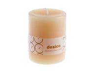 Desico Pöytäkynttilä, 10 cm beige 6 kpl