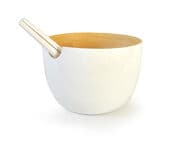 Ekobo Globo-kulho, 24 cm valkoinen