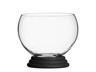 Italesse Sfera lasimalja, 4 kpl musta