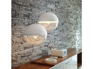 Koziol Orion valaisin valkoinen ja kirkas